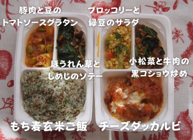 fit food homeのママミール、チーズダッカルビ